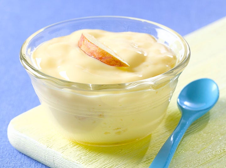 apple custard