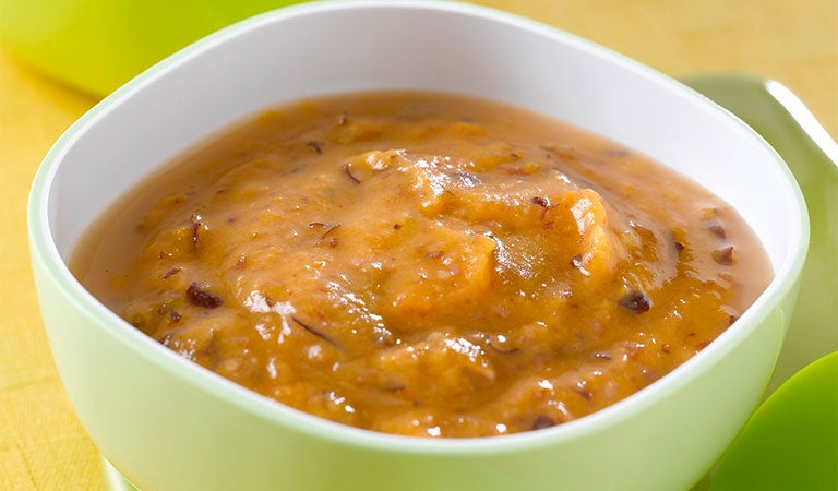 Sweet Potato and Kidney Bean Puree