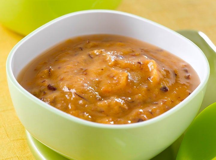 Sweet Potato and Kidney Bean Puree