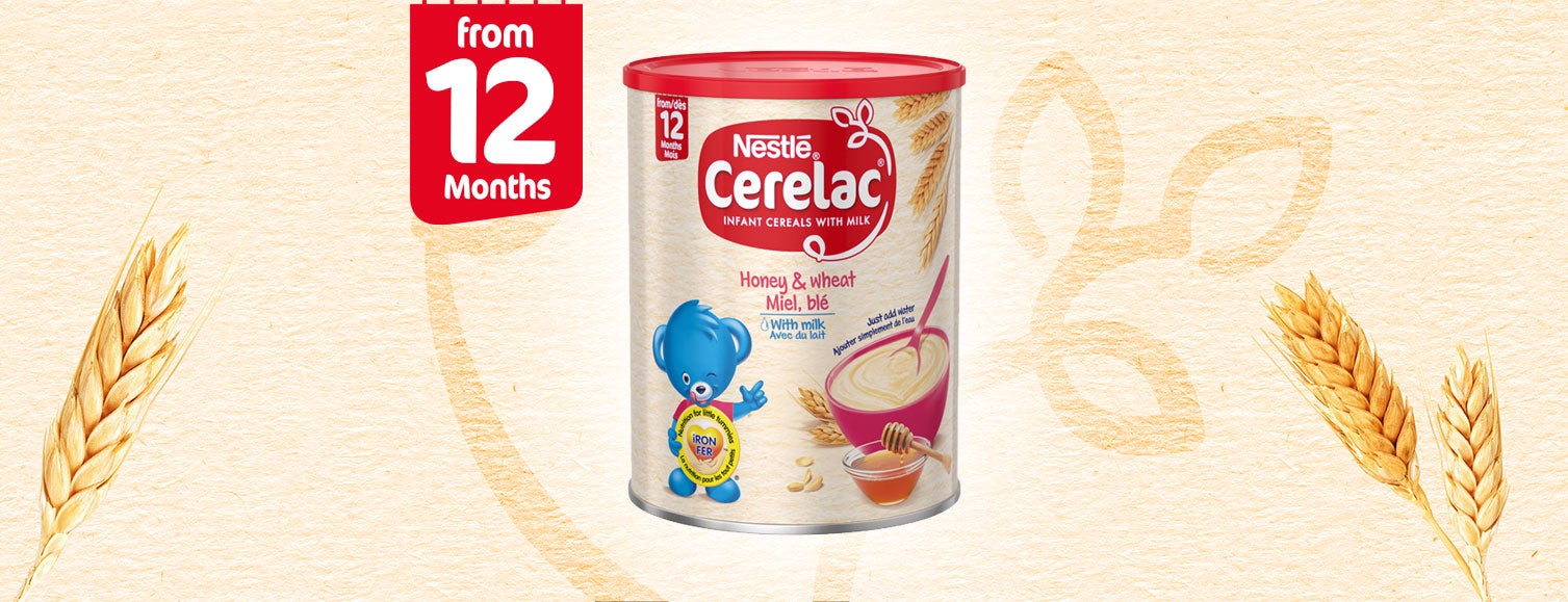 CERELAC® Honey and Wheat with Milk