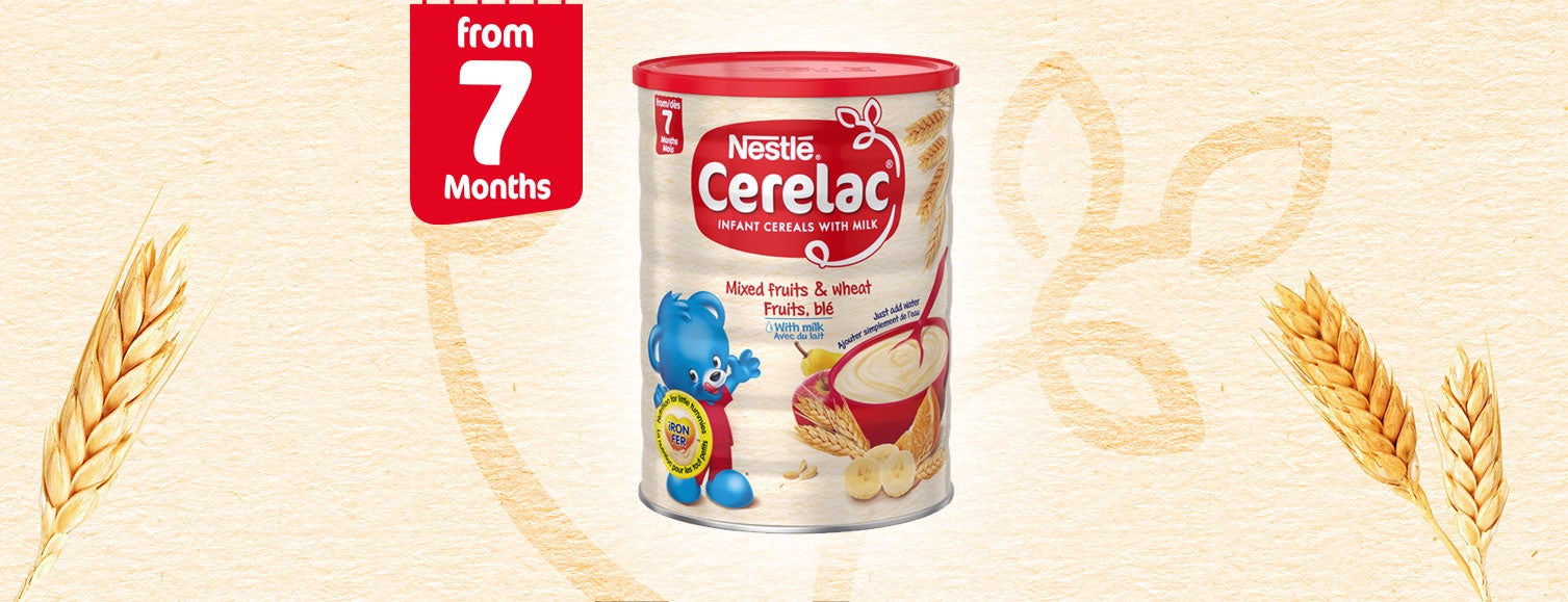 CERELAC® Mixed Fruits and Wheat with Milk