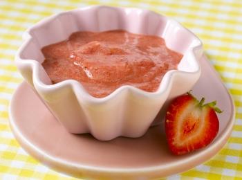 Stage 2 Strawberry Banana Puree