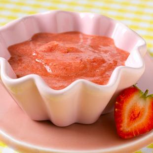 Strawberry and Banana Purée