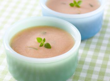 Creamed Tomato and Basil Soup